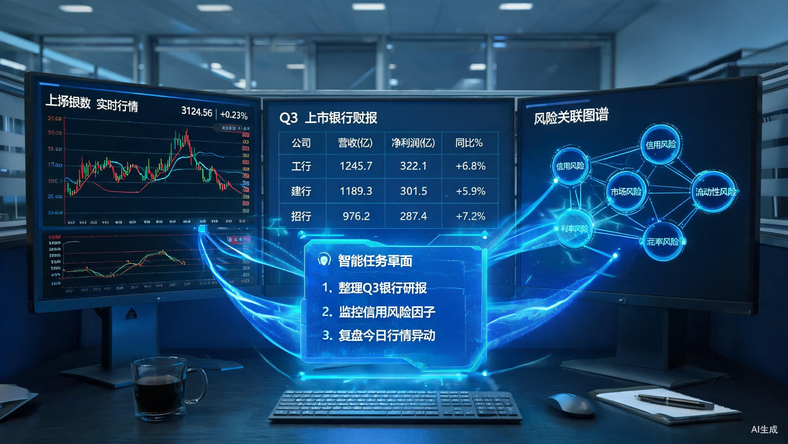 大廠 Agent 集體進軍金融工作流